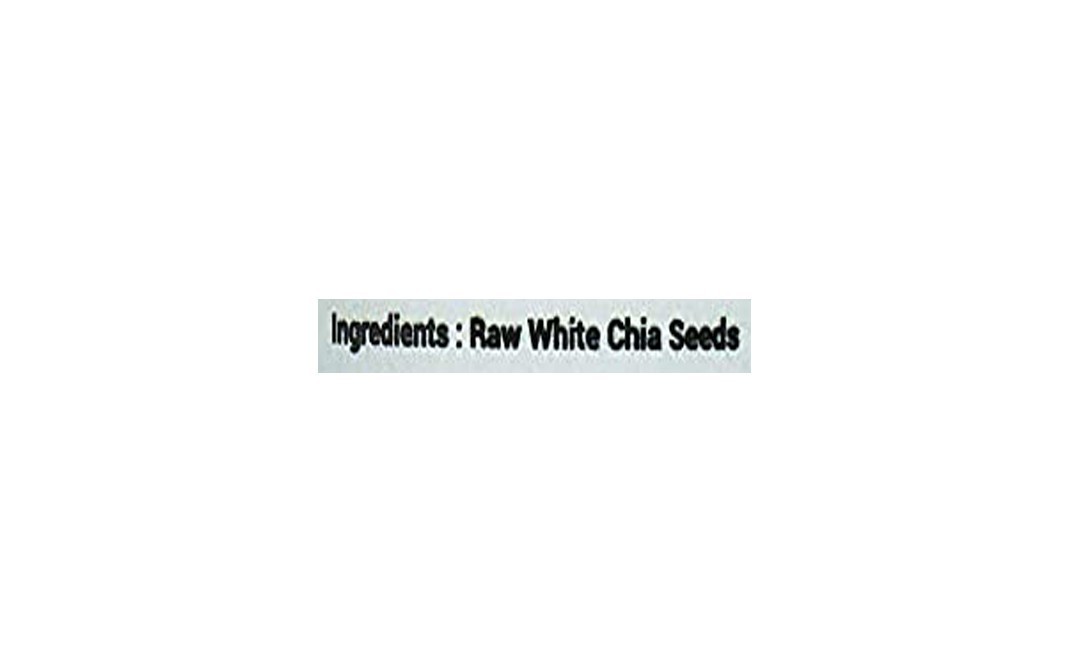 Fulsome White Chia Seeds    Plastic Bottle  100 grams